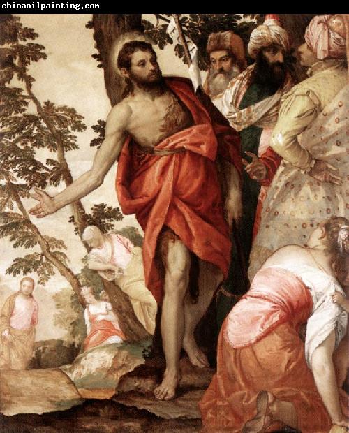 VERONESE (Paolo Caliari) St John the Baptist Preaching  wr