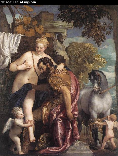 VERONESE (Paolo Caliari) Mars and Venus United by Love aer