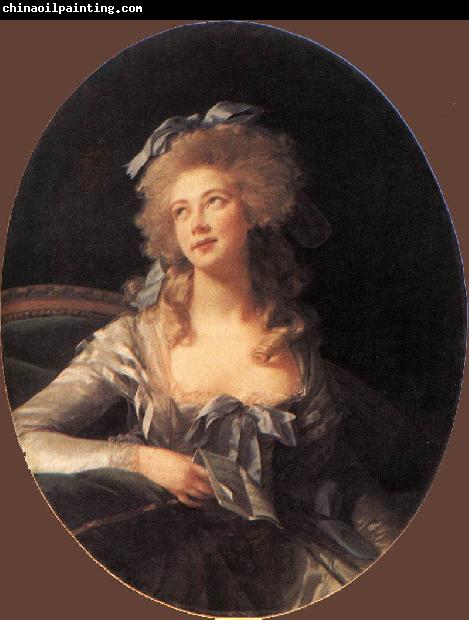 VIGEE-LEBRUN, Elisabeth Portrait of Madame Grand ER