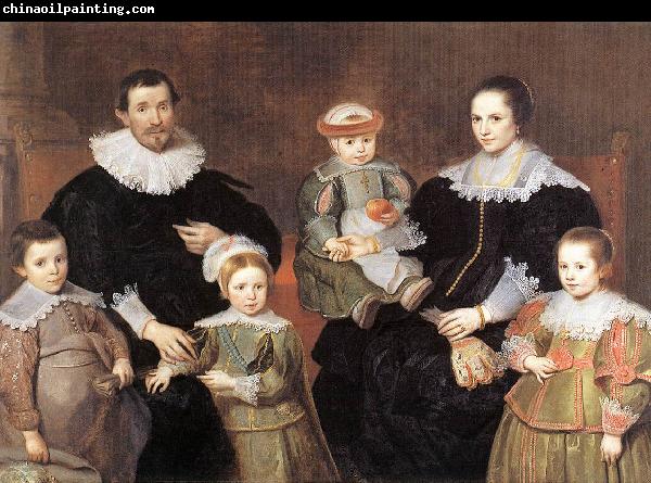 VOS, Cornelis de The Family of the Artist  jg