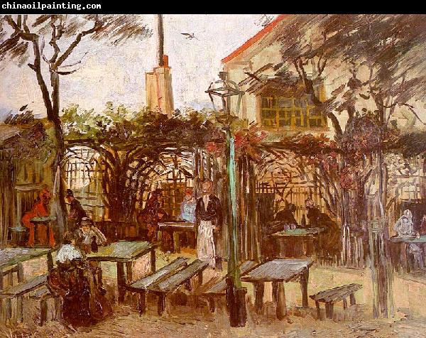 Vincent Van Gogh Terrace of the Cafe on Montmartre