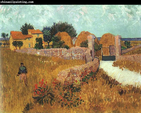 Vincent Van Gogh Farmhouse in Provence