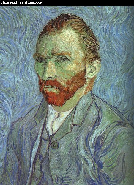 Vincent Van Gogh Self Portrait at Saint Remy