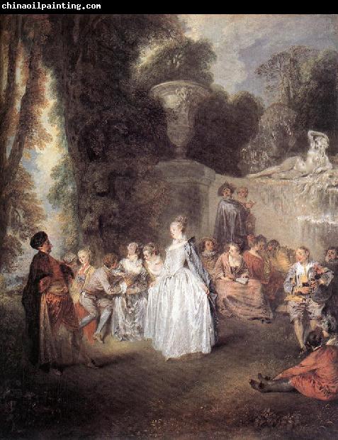 WATTEAU, Antoine Ftes Vnitiennes