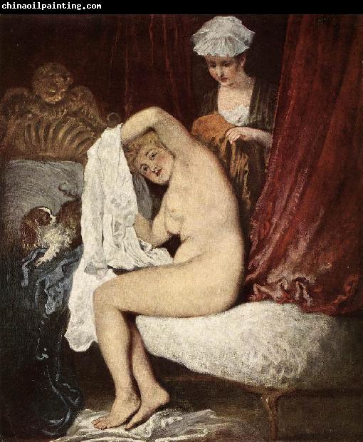 WATTEAU, Antoine The Toilette