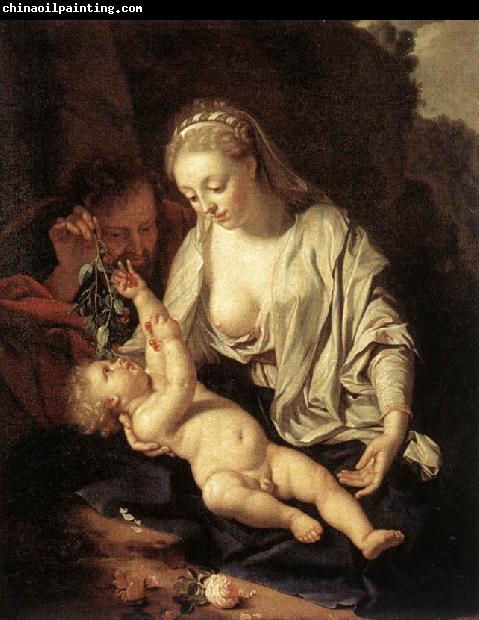 WERFF, Adriaen van der Holy Family