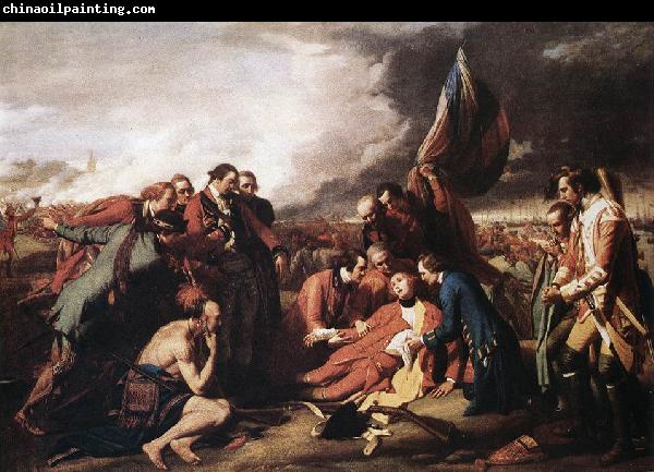 WEST, Benjamin The Death of General Wolfe