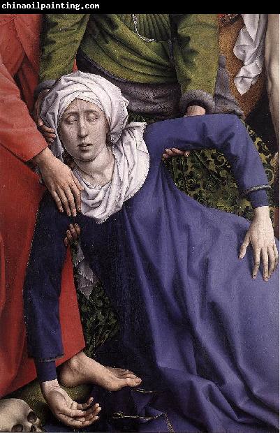 WEYDEN, Rogier van der Deposition (detail)