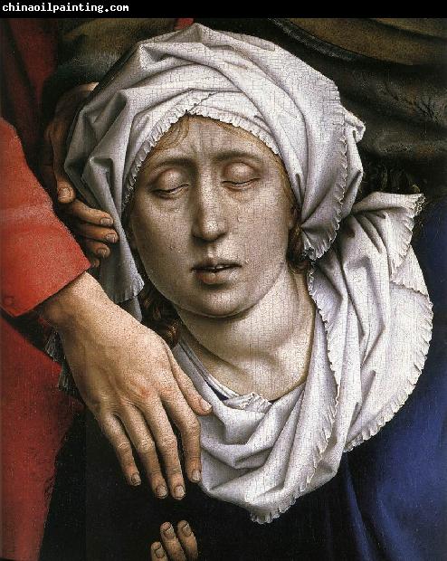 WEYDEN, Rogier van der Deposition (detail)