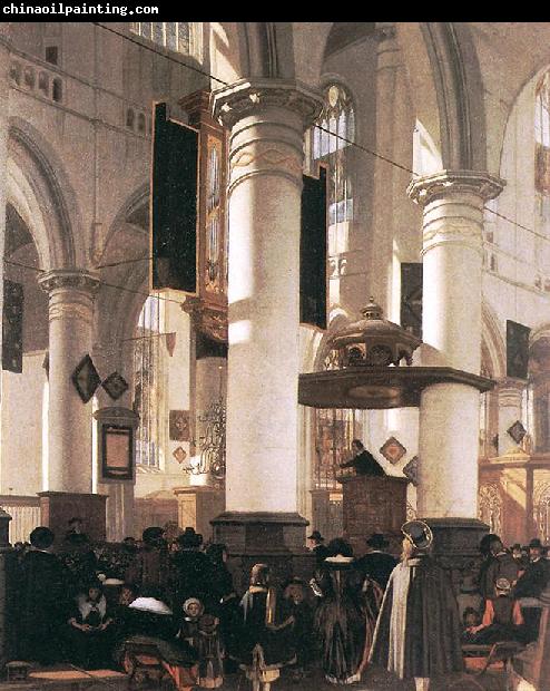 WITTE, Emanuel de Interior of a Church