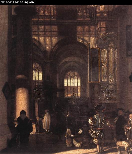 WITTE, Emanuel de Interior of a Church