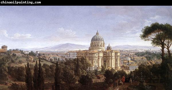 WITTEL, Caspar Andriaans van The St Peter s in Rome