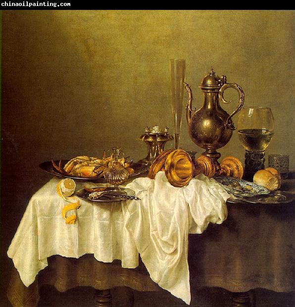 Willem Claesz Heda Breakfast of Crab