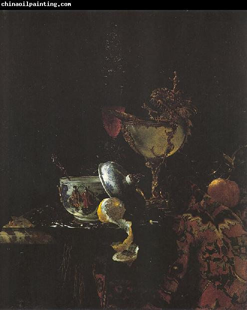 Willem Kalf Still Life with Nautilus Goblet