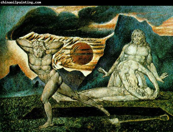 William Blake The Body of Abel Found by Adam and Eve