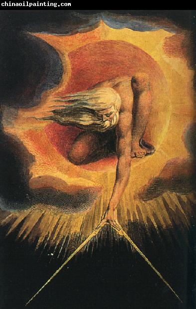 William Blake God as an Architect