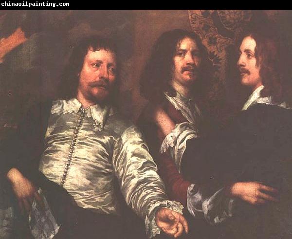 William Dobson The Artist, Sir Charles Cotterell and Balthasar Gerbier