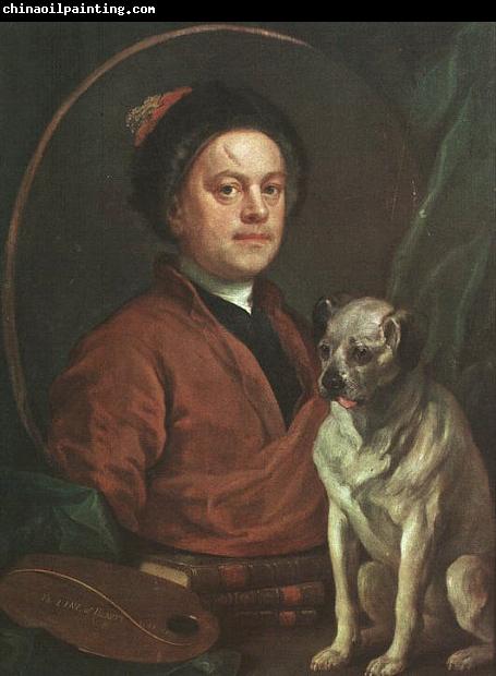 William Hogarth The Painter and his Pug