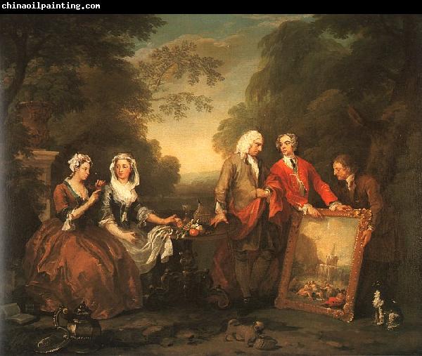 William Hogarth The Fountaine Family