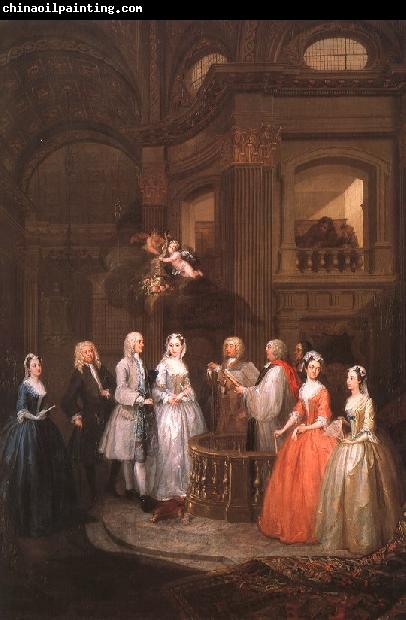 William Hogarth The Wedding of Stephen Beckingham and Mary Cox