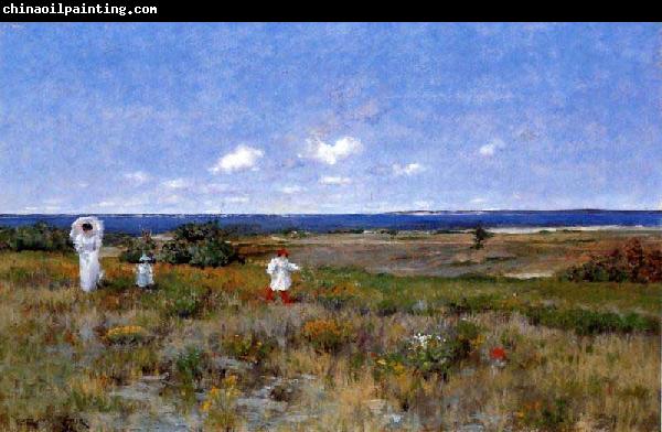 William Merrit Chase Near the Beach, Shinnecock