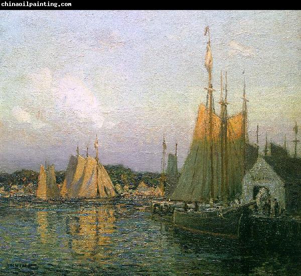 Wilson Irvine Evening in the Harbor