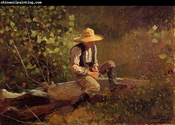 Winslow Homer The Whittling Boy