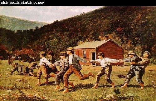 Winslow Homer Snap-the-Whip