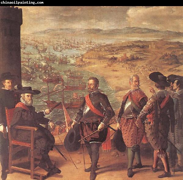 ZURBARAN  Francisco de Defence of Cadiz against the English