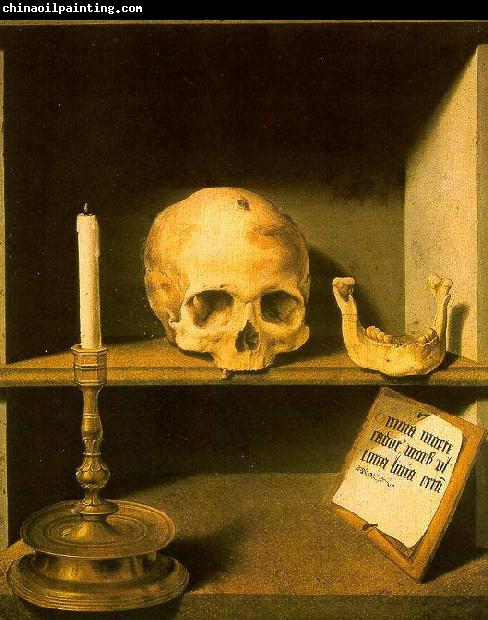 Bruyn, Barthel the Elder Vanitas still life from the reverse of