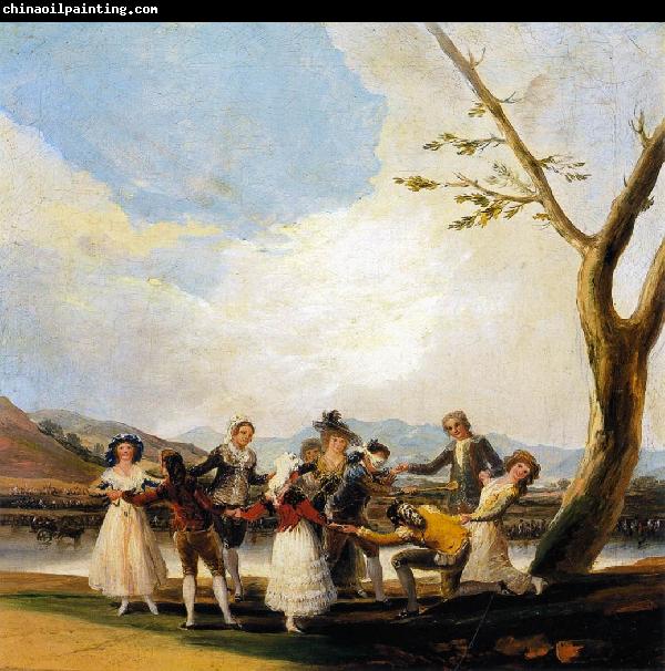 Francisco Jose de Goya Blind Man's Buff