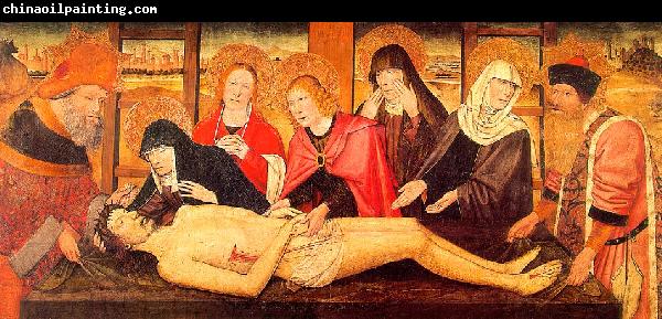 Jaume Huguet The Lamentation of Christ, canvas