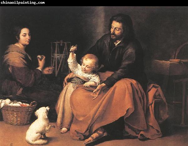 MURILLO, Bartolome Esteban The Holy Family sgh