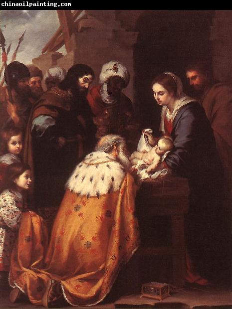 MURILLO, Bartolome Esteban Adoration of the Magi sg