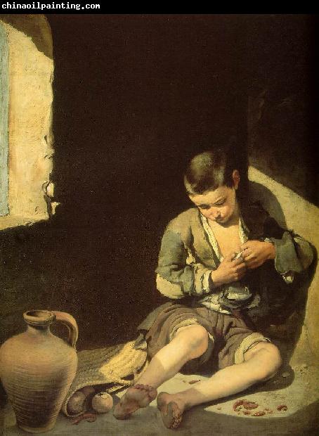 MURILLO, Bartolome Esteban The Young Beggar sg