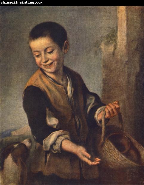 MURILLO, Bartolome Esteban Boy with a Dog sgh