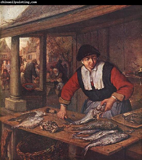 OSTADE, Adriaen Jansz. van The Fishwife sj