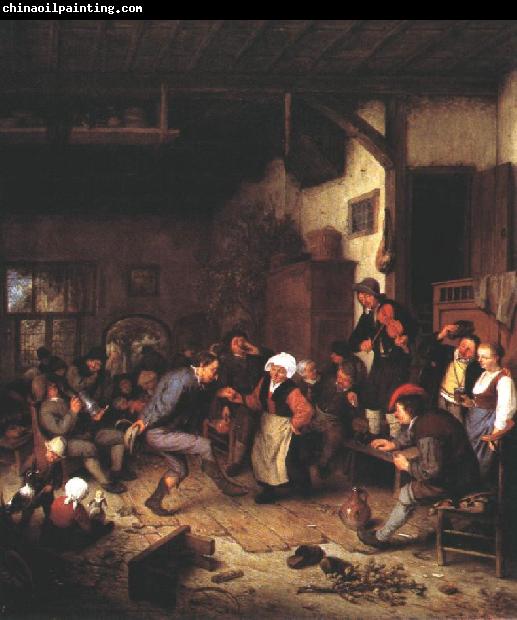 OSTADE, Adriaen Jansz. van Merrymakers in an Inn ag