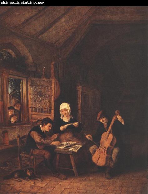 OSTADE, Adriaen Jansz. van Village Musicians  a