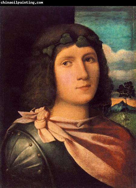 Palma Vecchio Portrait of a Young Man af