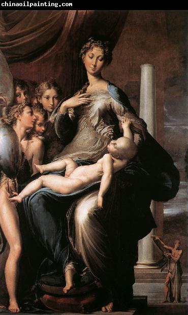 PARMIGIANINO Madonna dal Collo Lungo (Madonna with Long Neck) ga