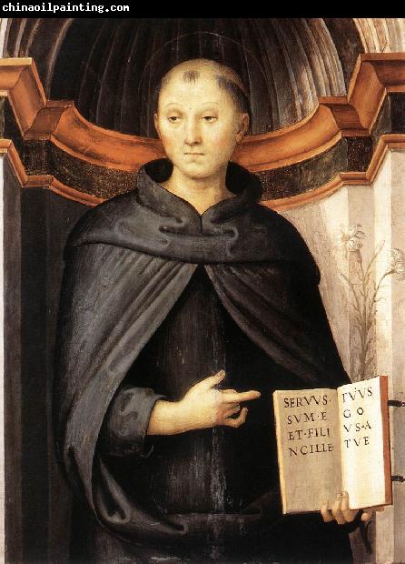 PERUGINO, Pietro St Nicholas of Tolentino a