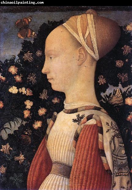 PISANELLO Portrait of a Princess of the House of Este  vhh