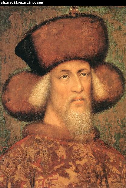 PISANELLO Portrait of Emperor Sigismund of Luxembourg iug