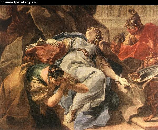 PITTONI, Giambattista Death of Sophonisba g