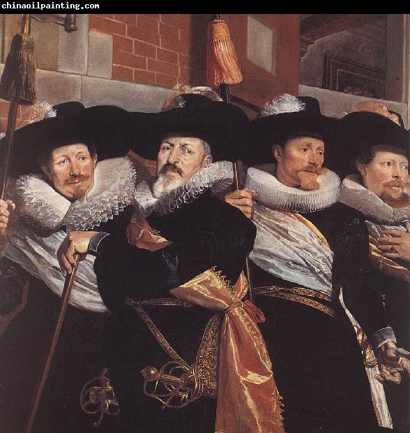 POT, Hendrick Gerritsz Officers of the Civic Guard of St Adrian (detail) a