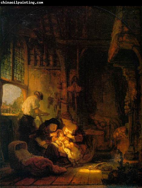 REMBRANDT Harmenszoon van Rijn Holy Family