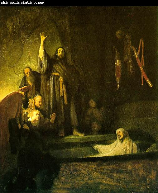 REMBRANDT Harmenszoon van Rijn The Raising of Lazarus