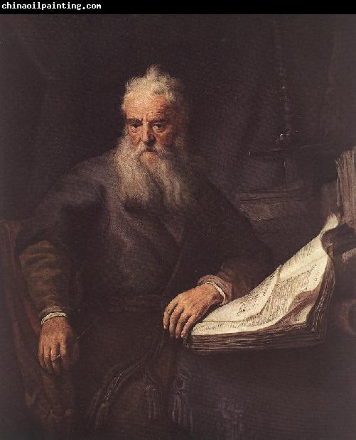 REMBRANDT Harmenszoon van Rijn Apostle Paul