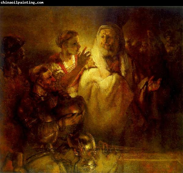 REMBRANDT Harmenszoon van Rijn Peter Denouncing Christ